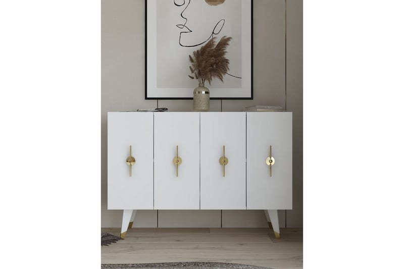 Varen Konsollbord 120 cm - Hvit - Møbler - Bord - Avlastningsbord & sidobord - Konsollbord & gangbord