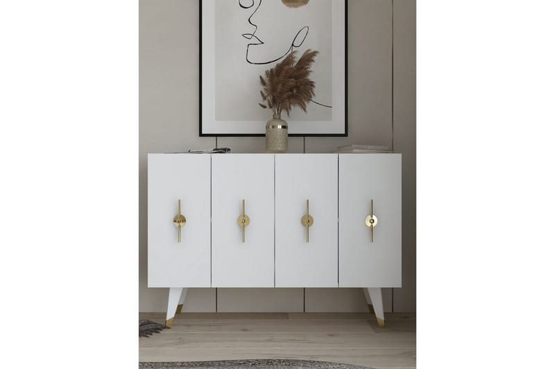 Varen Konsollbord 120 cm - Hvit - Møbler - Bord - Avlastningsbord & sidobord - Konsollbord & gangbord