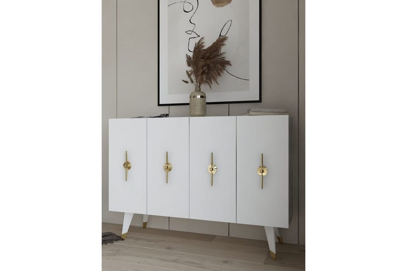 Varen Konsollbord 120 cm - Hvit - Møbler - Bord - Avlastningsbord & sidobord - Konsollbord & gangbord