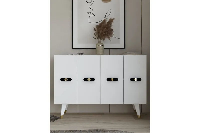 Varen Konsollbord 120 cm - Hvit - Møbler - Bord - Avlastningsbord & sidobord - Konsollbord & gangbord