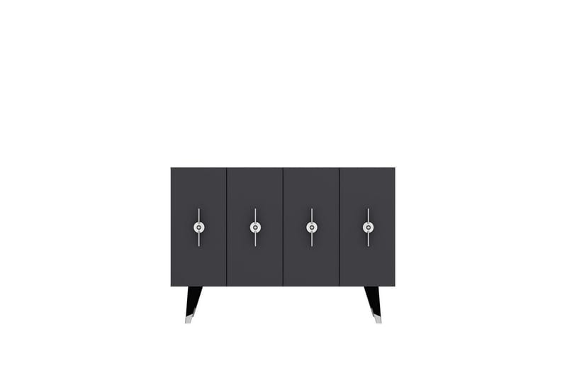 Varen Konsollbord 120 cm - Sølv/Antrasitt - Møbler - Bord - Avlastningsbord & sidobord - Konsollbord & gangbord