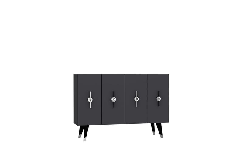 Varen Konsollbord 120 cm - Sølv/Antrasitt - Møbler - Bord - Avlastningsbord & sidobord - Konsollbord & gangbord