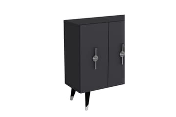 Varen Konsollbord 120 cm - Sølv/Antrasitt - Møbler - Bord - Avlastningsbord & sidobord - Konsollbord & gangbord