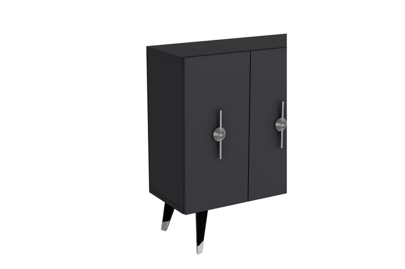 Varen Konsollbord 120 cm - Sølv/Antrasitt - Møbler - Bord - Avlastningsbord & sidobord - Konsollbord & gangbord