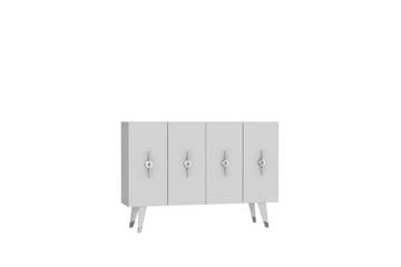 Varen Konsollbord 120 cm - Sølv/Hvit - Møbler - Bord - Avlastningsbord & sidobord - Konsollbord & gangbord