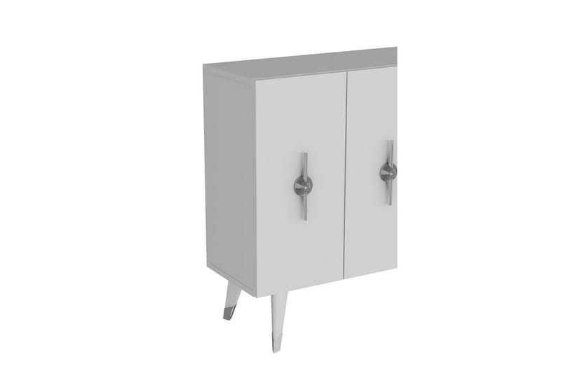 Varen Konsollbord 120 cm - Sølv/Hvit - Møbler - Bord - Avlastningsbord & sidobord - Konsollbord & gangbord