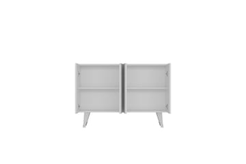 Varen Konsollbord 120 cm - Sølv/Hvit - Møbler - Bord - Avlastningsbord & sidobord - Konsollbord & gangbord