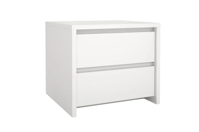 Varun Sengebord 52 cm - Hvit - Møbler - Bord - Avlastningsbord & sidobord - Sengebord & nattbord