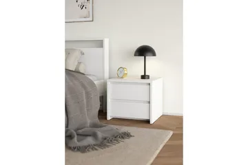 Varun Sengebord 52 cm - Hvit - M øbler - Bord - Avlastningsbord & sidobord - Sengebord & nattbord