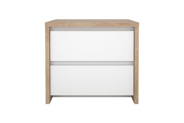 Varun Sengebord 52 cm - Hvit - Møbler - Bord - Avlastningsbord & sidobord - Sengebord & nattbord