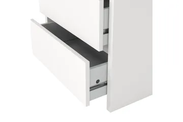 Varun Sengebord 52 cm - Hvit - Møbler - Bord - Avlastningsbord & sidobord - Sengebord & nattbord