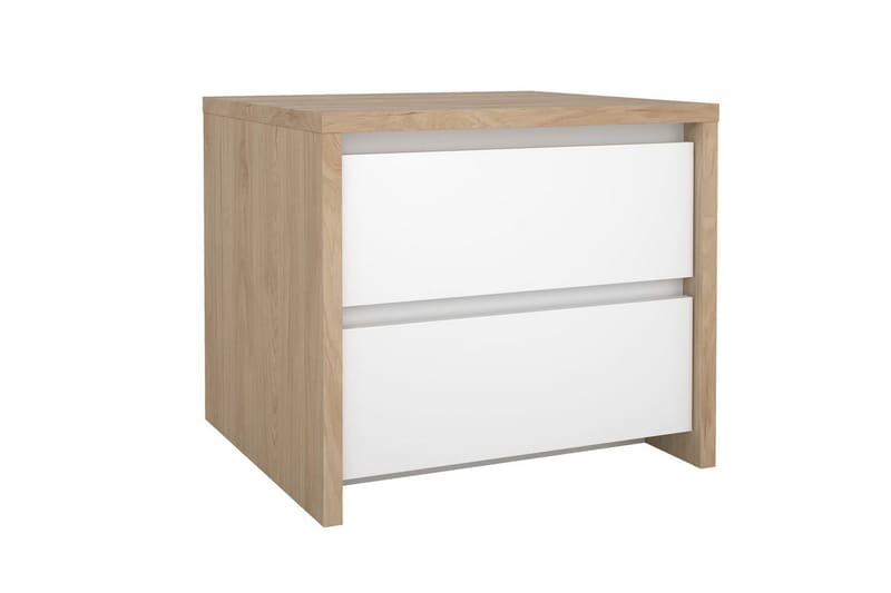 Varun Sengebord 52 cm - Hvit - Møbler - Bord - Avlastningsbord & sidobord - Sengebord & nattbord