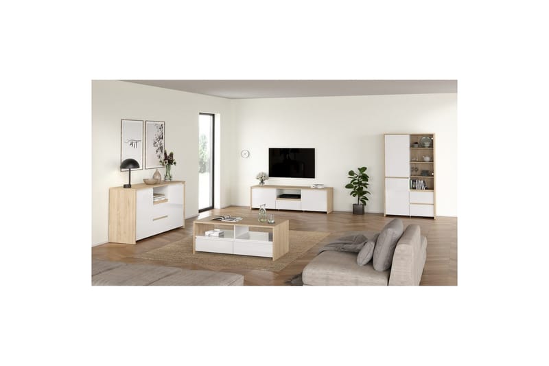 Varun Sidebord 149 cm - Flerfarget - Møbler - Bord - Avlastningsbord & sidobord - Lampebord & sidebord