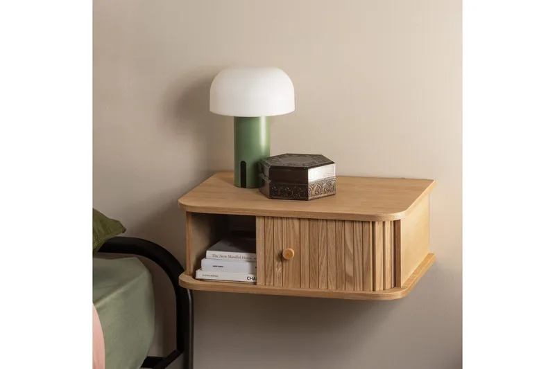Vegghengt nattbord Jena - Møbler - Bord - Avlastningsbord & sidobord - Sengebord & nattbord