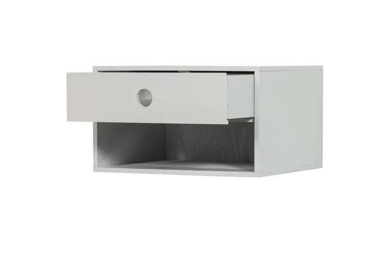 Vegghengt nattbord Nancy - Tåke - Møbler - Bord - Avlastningsbord & sidobord - Sengebord & nattbord