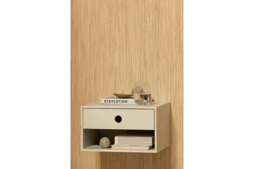 Vegghengt nattbord Nancy - Tåke - Møbler - Bord - Avlastningsbord & sidobord - Sengebord & nattbord