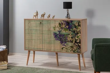 Vellavie Skjenk Kirsebærblomst - Brun/Grønn - Møbler - Bord - Avlastningsbord & sidobord