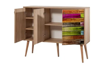 Vellavie Skjenk Regnbuepanel - Flerfarget - Oppbevaring - Oppbevaringsmøbler - Sideboard & skjenk