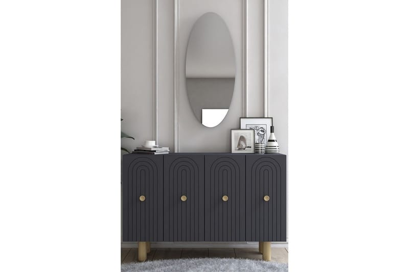 Velorae Konsollbord 120 cm - Antrasitt - Møbler - Bord - Avlastningsbord & sidobord - Konsollbord & gangbord