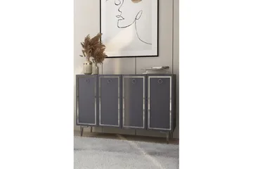 Velorae Konsollbord 120 cm - Antrasitt/Sølv - Møbler - Bord - Avlastningsbord & sidobord - Konsollbord & gangbord