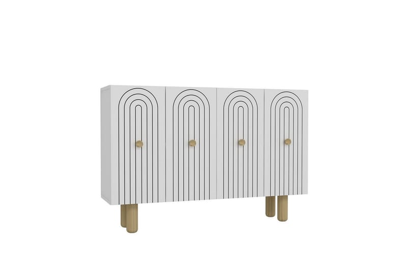 Velorae Konsollbord 120 cm - Hvit - Møbler - Bord - Avlastningsbord & sidobord - Konsollbord & gangbord