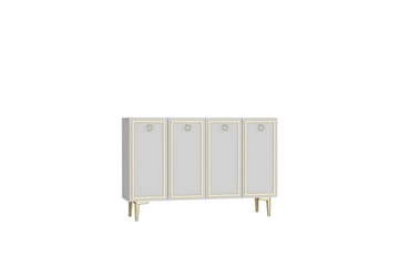 Velorae Konsollbord 120 cm - Hvit/Gull - Møbler - Bord - Avlastningsbord & sidobord - Konsollbord & gangbord