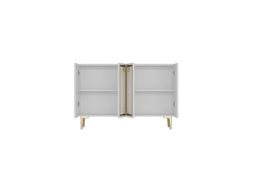 Velorae Konsollbord 120 cm - Hvit/Gull - Møbler - Bord - Avlastningsbord & sidobord - Konsollbord & gangbord