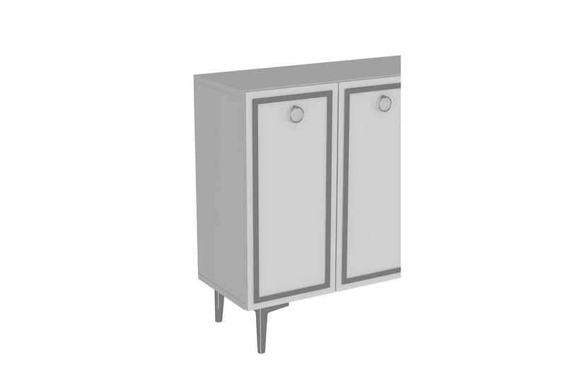 Velorae Konsollbord 120 cm - Hvit/Sølv - Møbler - Bord - Avlastningsbord & sidobord - Konsollbord & gangbord