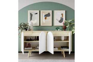 Venezia Konsollbord 150 cm - Brun/Hvit - Møbler - Bord - Avlastningsbord & sidobord - Konsollbord & gangbord