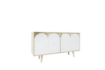 Venezia Konsollbord 150 cm - Brun/Hvit - Møbler - Bord - Avlastningsbord & sidobord - Konsollbord & gangbord