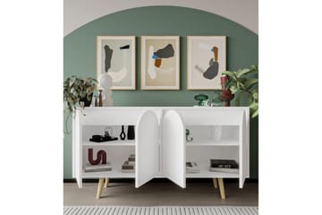 Venezia Konsollbord 150x150 cm - Hvit - Møbler - Bord - Avlastningsbord & sidobord - Konsollbord & gangbord