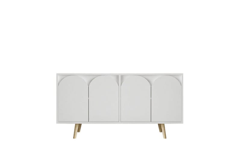 Venezia Konsollbord 150x150 cm - Hvit - Møbler - Bord - Avlastningsbord & sidobord - Konsollbord & gangbord