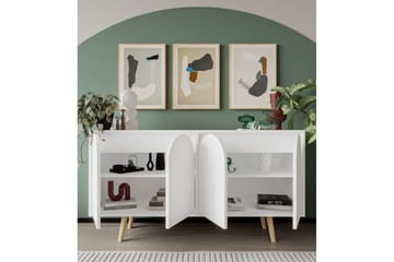 Venezia Konsollbord 150x150 cm - Hvit - Møbler - Bord - Avlastningsbord & sidobord - Konsollbord & gangbord