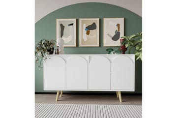 Venezia Konsollbord 150x150 cm - Hvit - Møbler - Bord - Avlastningsbord & sidobord - Konsollbord & gangbord