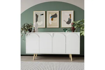 Venezia Konsollbord 150x150 cm - Hvit - Møbler - Bord - Avlastningsbord & sidobord - Konsollbord & gangbord