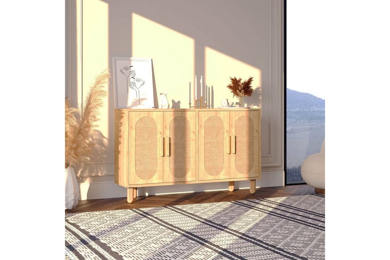 Veradia Konsollbord 120 cm - Eik - Møbler - Bord - Avlastningsbord & sidobord - Konsollbord & gangbord