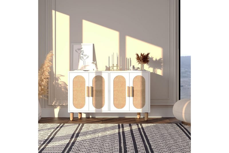 Veradia Konsollbord 120 cm - Hvit - Møbler - Bord - Avlastningsbord & sidobord - Konsollbord & gangbord