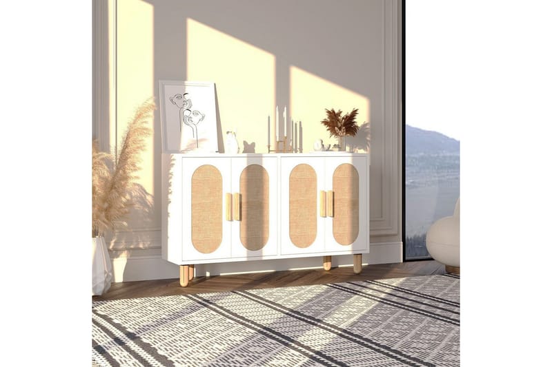 Veradia Konsollbord 120 cm - Hvit - Møbler - Bord - Avlastningsbord & sidobord - Konsollbord & gangbord