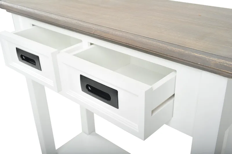 Verdell Konsollbord 76 cm - Hvit - Møbler - Bord - Avlastningsbord & sidobord - Konsollbord & gangbord