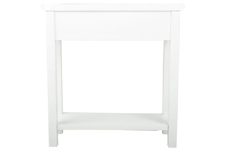 Verdell Konsollbord 76 cm - Hvit - Møbler - Bord - Avlastningsbord & sidobord - Konsollbord & gangbord