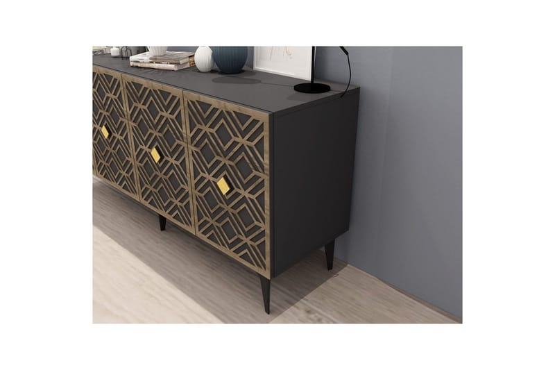 Veya Konsollbord 150 cm - Antrasitt - Møbler - Bord - Avlastningsbord & sidobord - Konsollbord & gangbord
