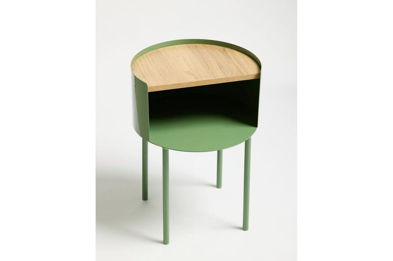 Veyric Sidebord 40 cm - Grønn - Møbler - Bord - Avlastningsbord & sidobord - Lampebord & sidebord