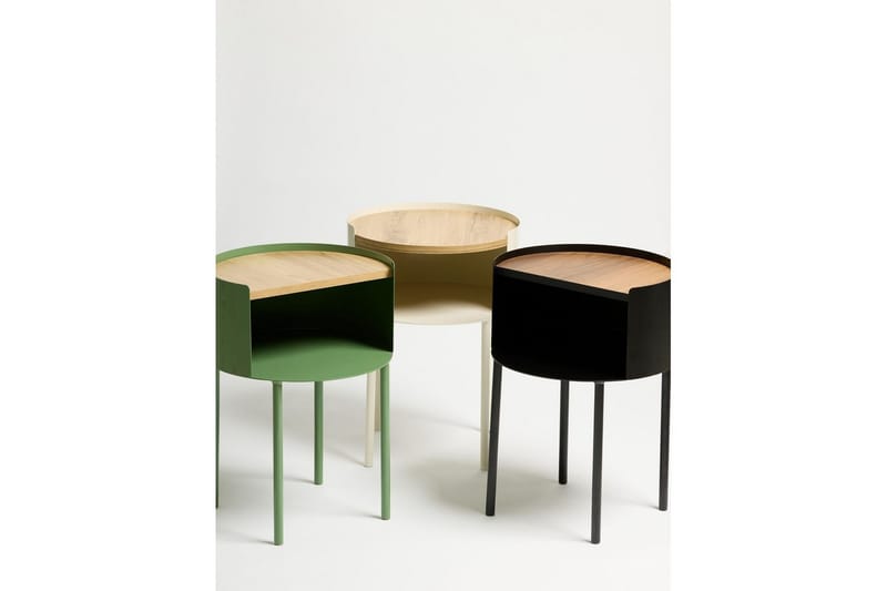 Veyric Sidebord 40 cm - Grønn - Møbler - Bord - Avlastningsbord & sidobord - Lampebord & sidebord