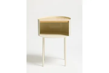 Veyric Sidebord 40 cm - Krem - Møbler - Bord - Avlastningsbord & sidobord - Lampebord & sidebord