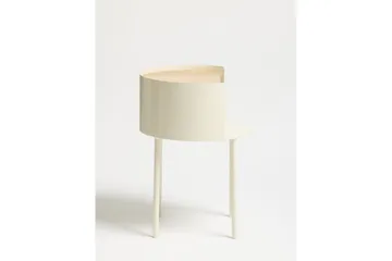 Veyric Sidebord 40 cm - Krem - Møbler - Bord - Avlastningsbord & sidobord - Lampebord & sidebord