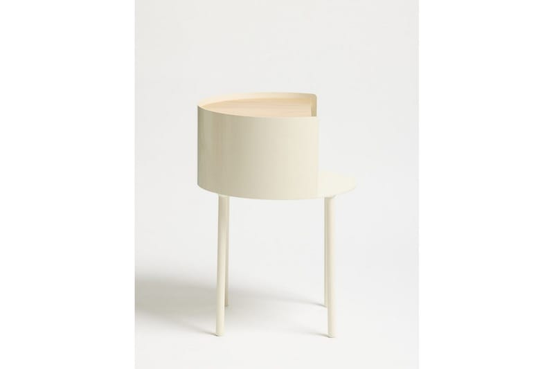 Veyric Sidebord 40 cm - Krem - Møbler - Bord - Avlastningsbord & sidobord - Lampebord & sidebord