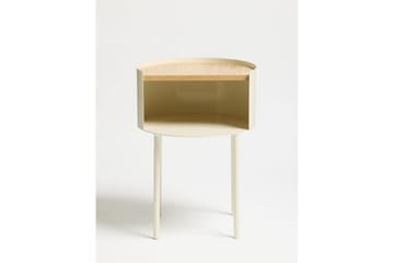 Veyric Sidebord 40 cm - Krem - Møbler - Bord - Avlastningsbord & sidobord - Lampebord & sidebord