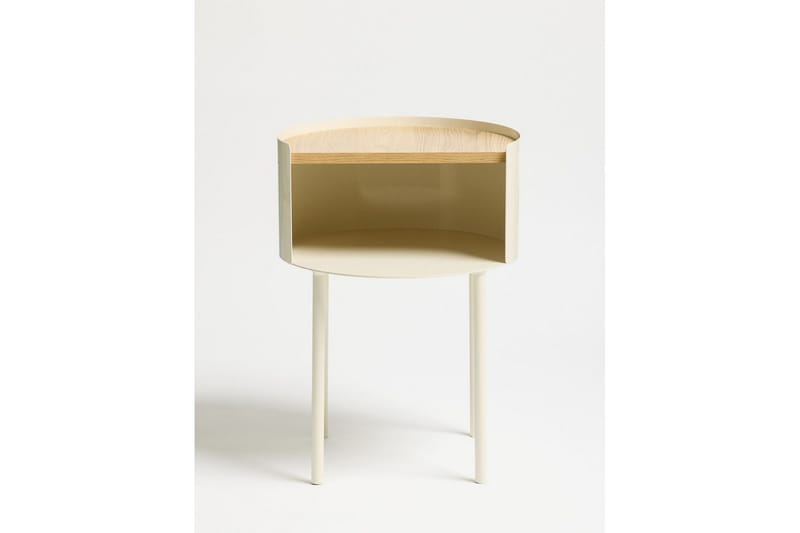 Veyric Sidebord 40 cm - Krem - Møbler - Bord - Avlastningsbord & sidobord - Lampebord & sidebord