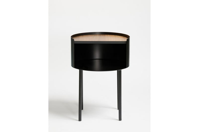 Veyric Sidebord 40 cm - Sort - Møbler - Bord - Avlastningsbord & sidobord - Lampebord & sidebord