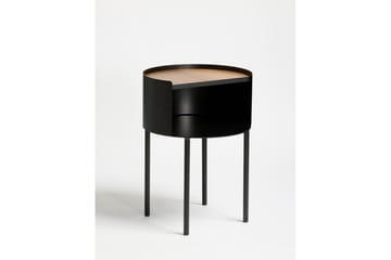 Veyric Sidebord 40 cm - Sort - Møbler - Bord - Avlastningsbord & sidobord - Lampebord & sidebord